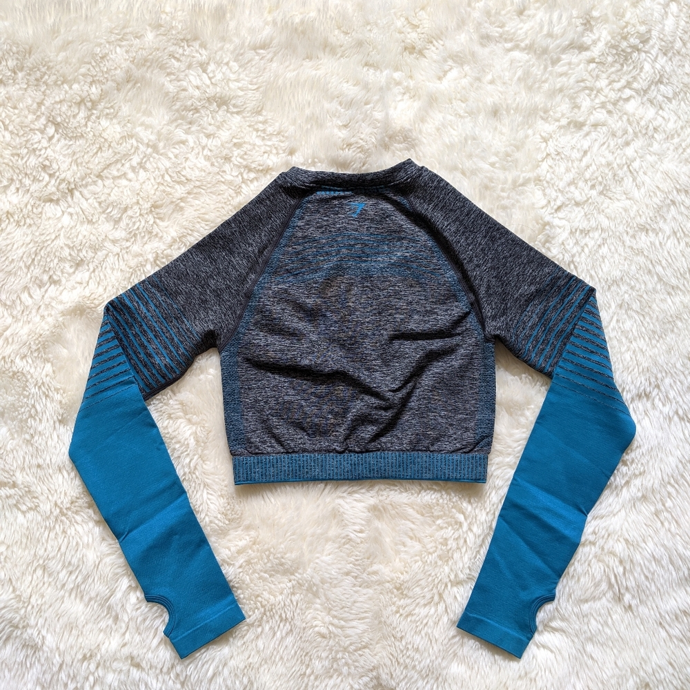 Gymshark Longsleeve Crop (Amplify Seamless)